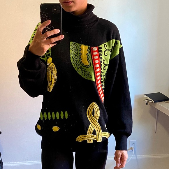 VINTAGE Wool Sweater - Picture 2 of 7